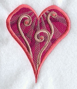 Art Deco Heart 2