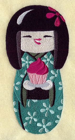 Kokeshi and Cupcake
