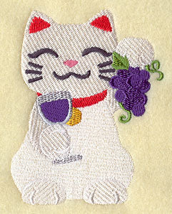 Maneki Neko and Wine