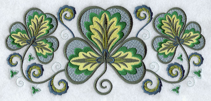 Jacobean Shamrock Trio