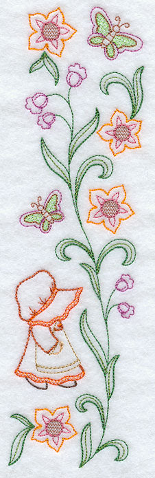 Sweet Dreams Sunbonnet Sue Spray 2 - Facing Right