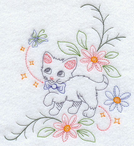 Sweet Dreams Kitty Corner - Facing Left