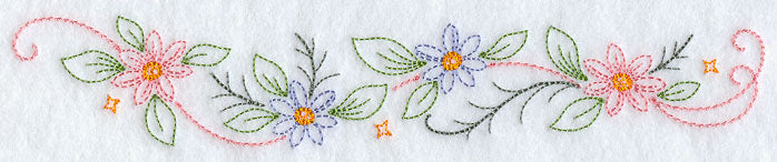 Sweet Dreams Kitty Border - Facing Right