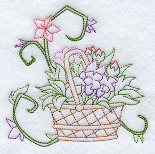 Sweet Dreams Blooming Baskets Corner - Facing Right