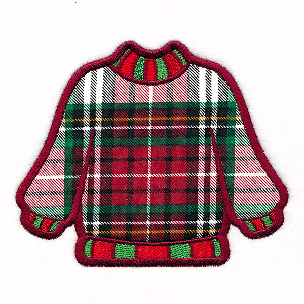 Plain Ugly Christmas Sweater (Applique)
