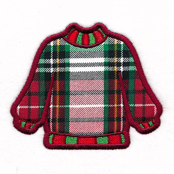 Plain Ugly Christmas Sweater (Applique)