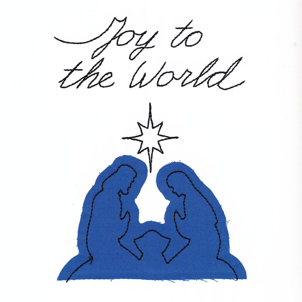 Joy to the World (Cardstock Applique)