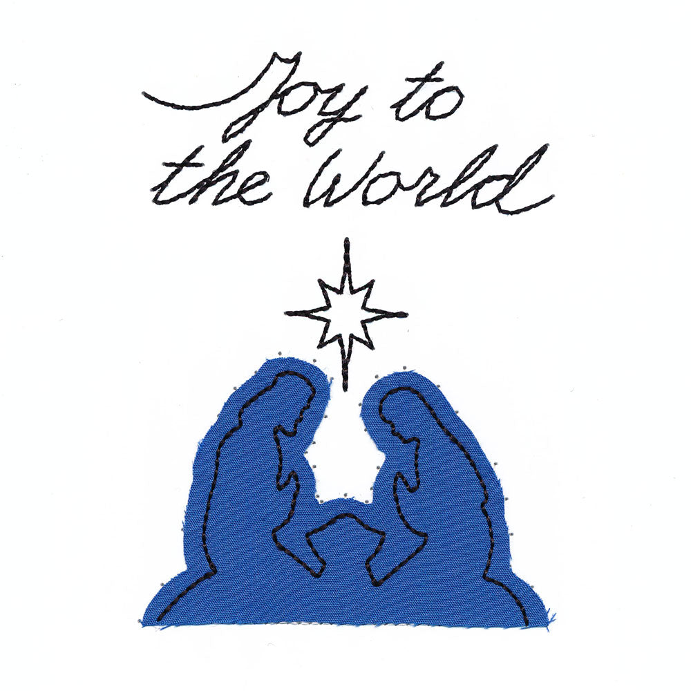 Joy to the World (Cardstock Applique)