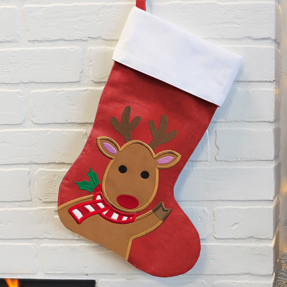 Christmas Stocking Friends - Reindeer