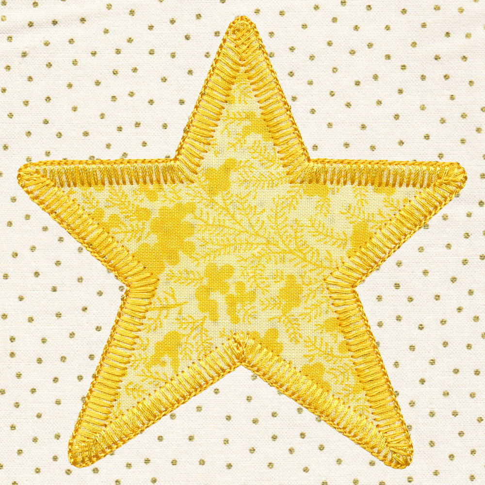 Primitive Americana Star (Heirloom Applique)