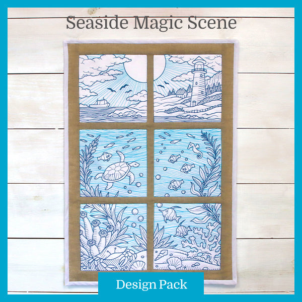 A Seaside Magic Scene Design Pack