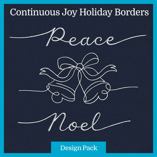 A Continuous Joy Holiday Borders Design Pack