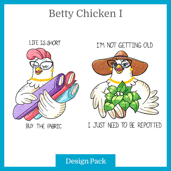 A Betty Chicken I Design Pack