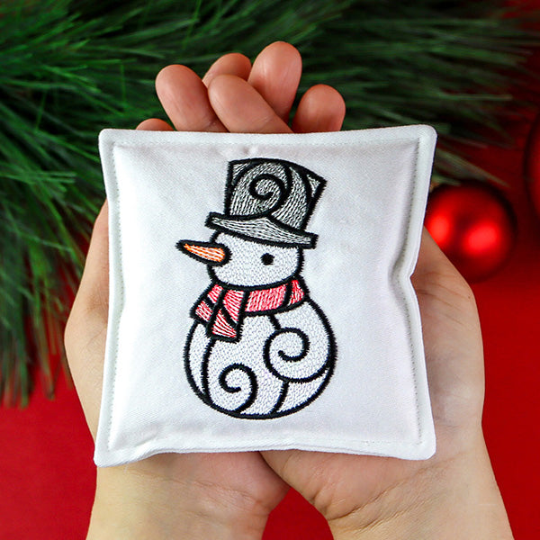 A Stained Glass Christmas Accents Design Pack