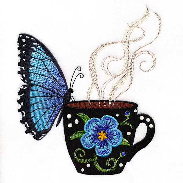 A Coffee Break Butterfly Design Pack