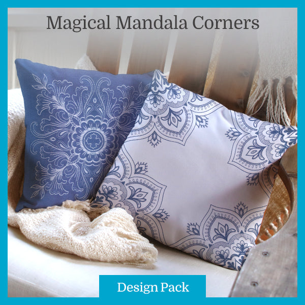 A Magical Mandala Corners Design Pack
