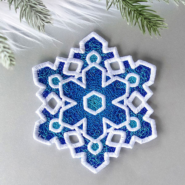 A Frosted & Fancy Snowflake (Lace) Design Pack