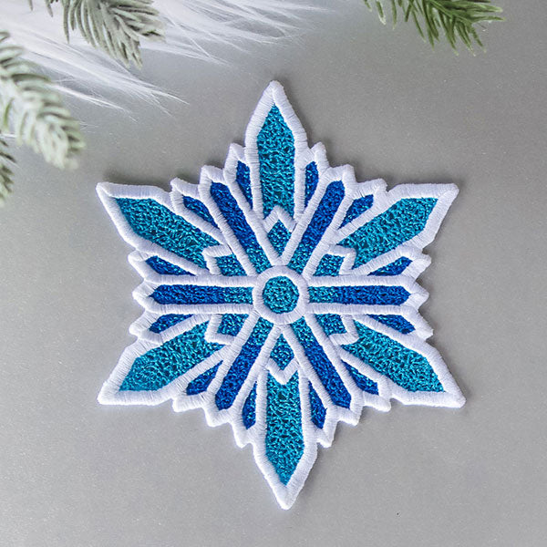 A Frosted & Fancy Snowflake (Lace) Design Pack