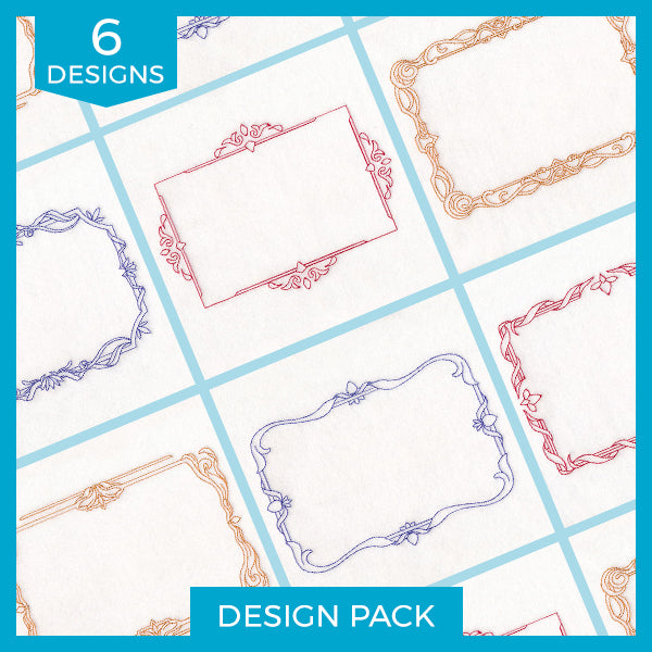 Fancy & Decorative Quilt Frames Design Pack