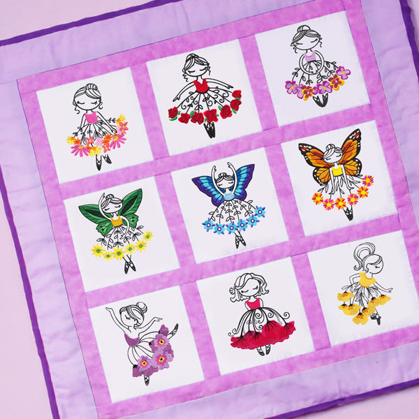 Dancing Ballerinas Design Pack