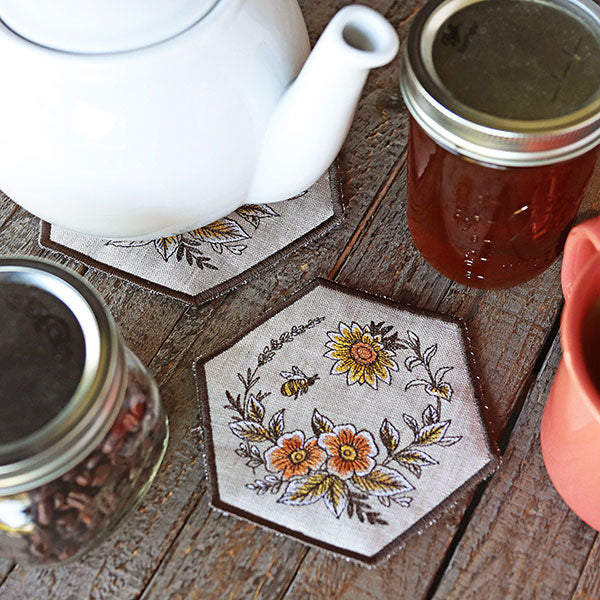 Rustic Elegance Bees & Blooms Kitchen Design Pack