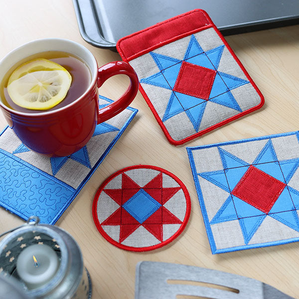 Patchwork Kitchen Set (In-the-Hoop) Design Pack