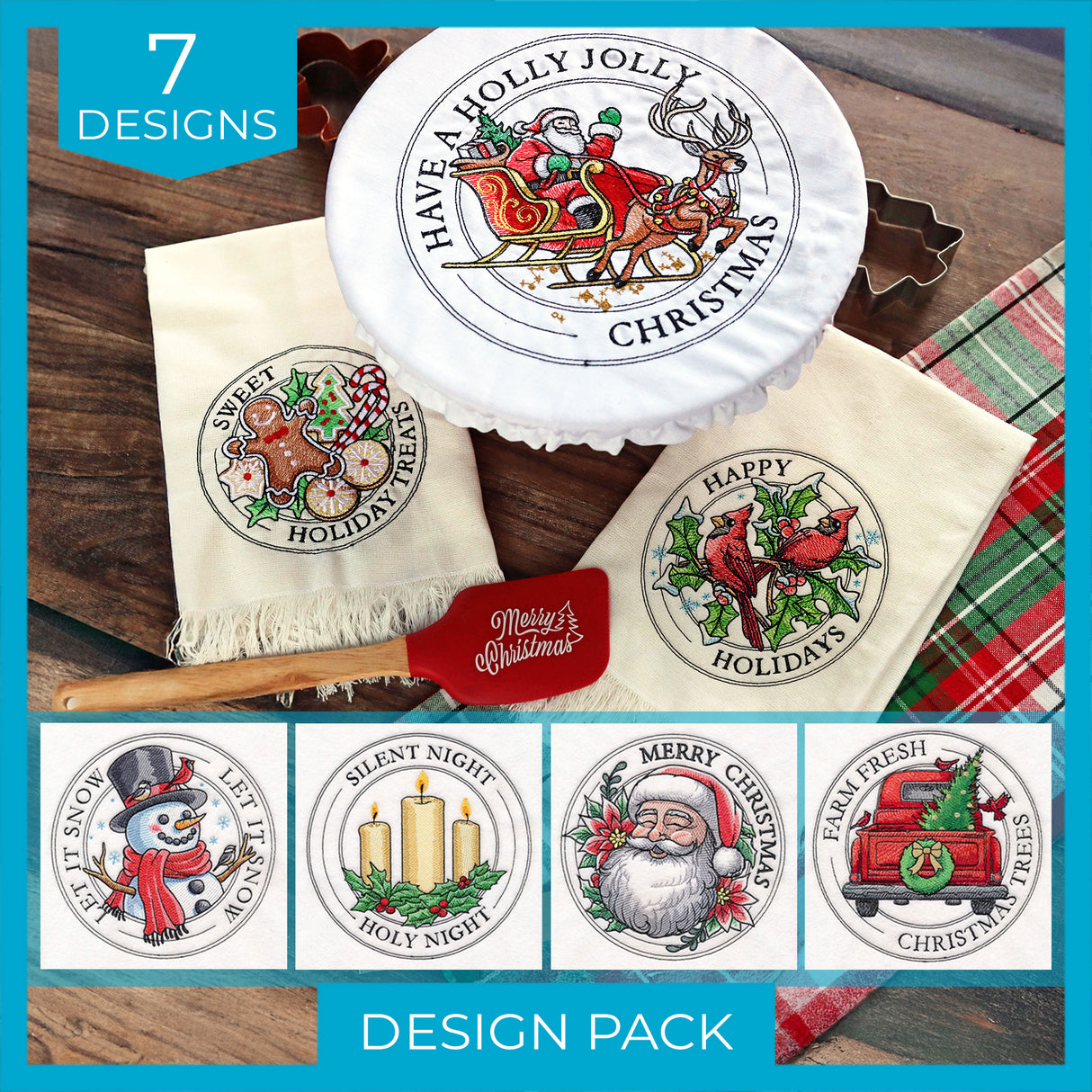 Christmas Stamps Design Pack