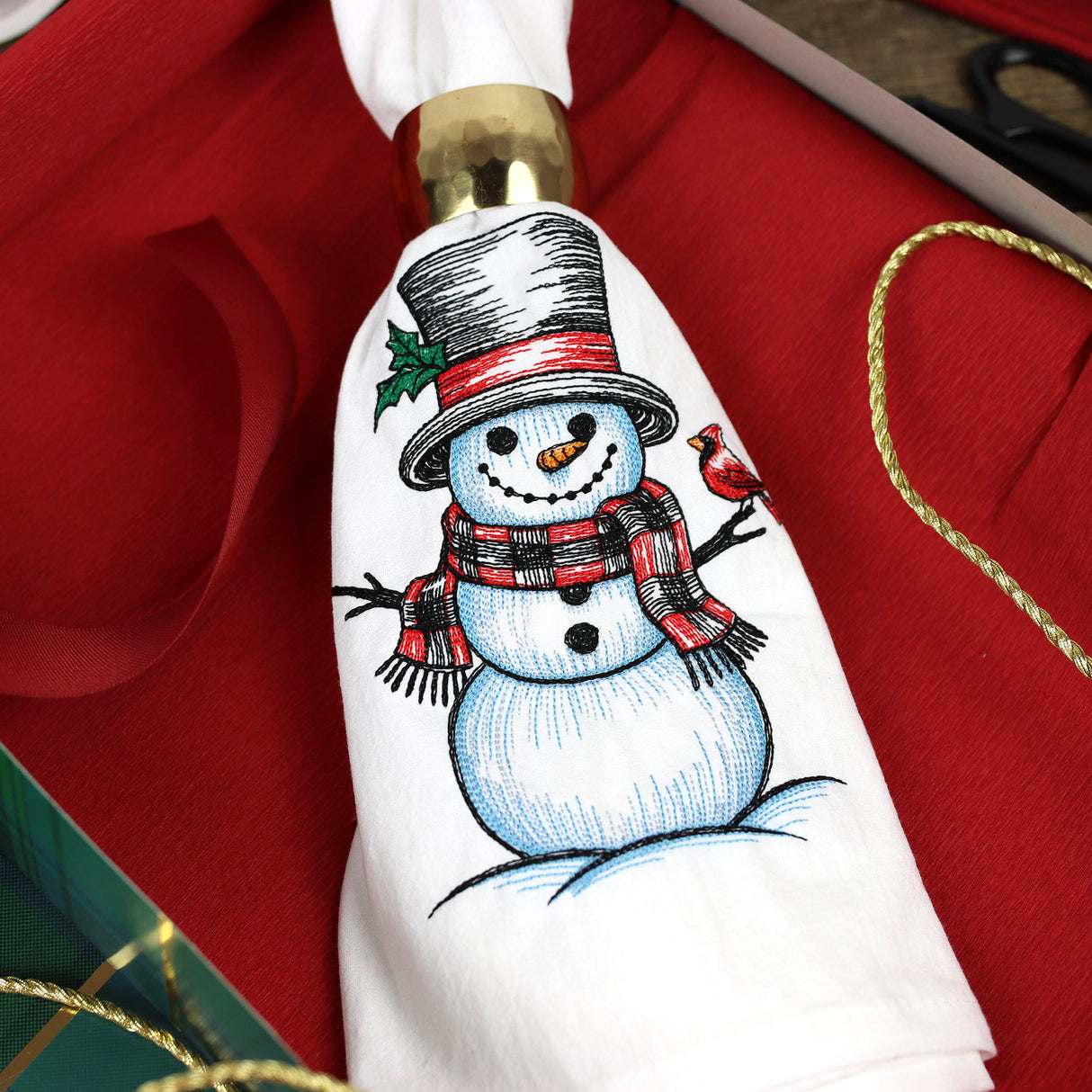 Sweet Snowman Etching Design Pack