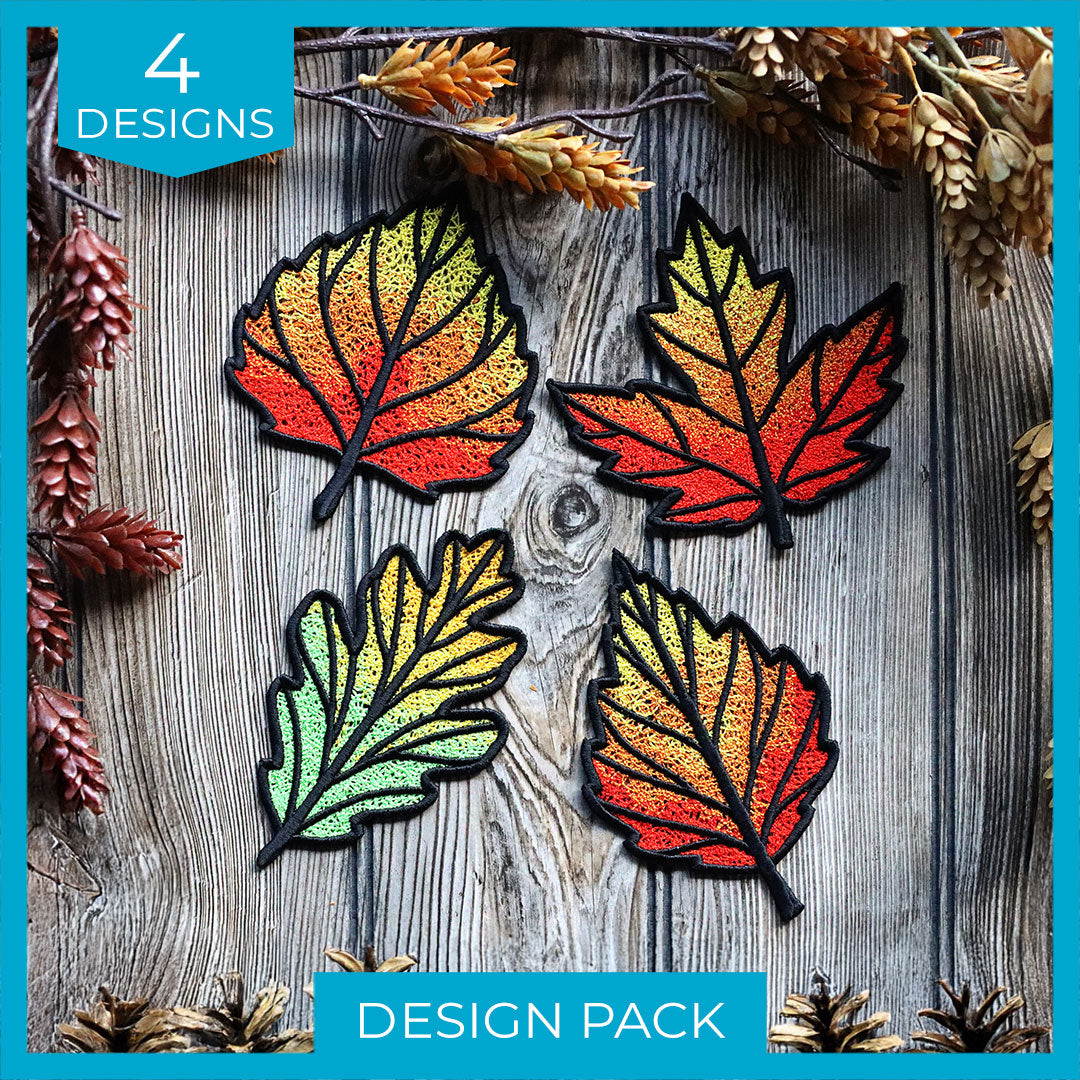 Ombre Delights Leaves (Lace) Design Pack