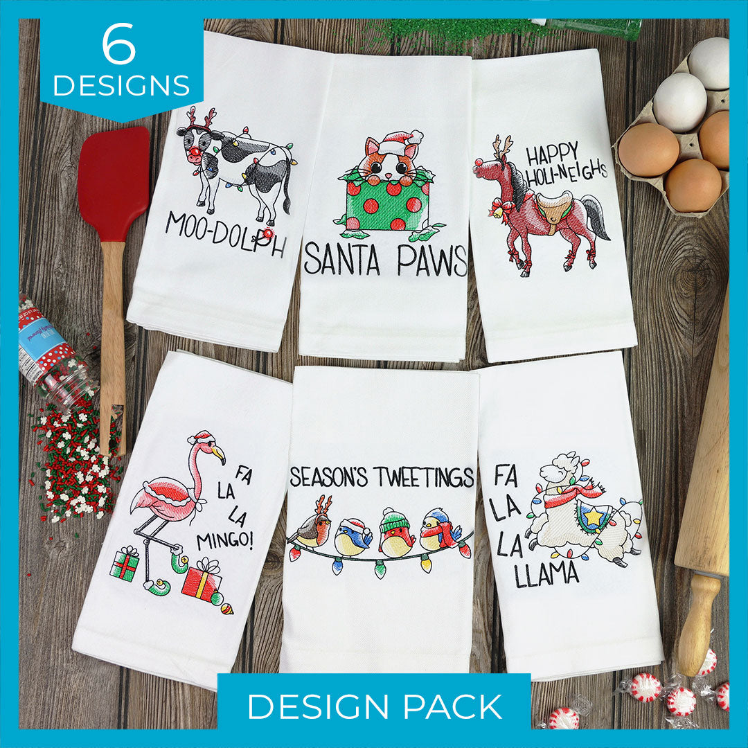 Holiday Punimals Design Pack