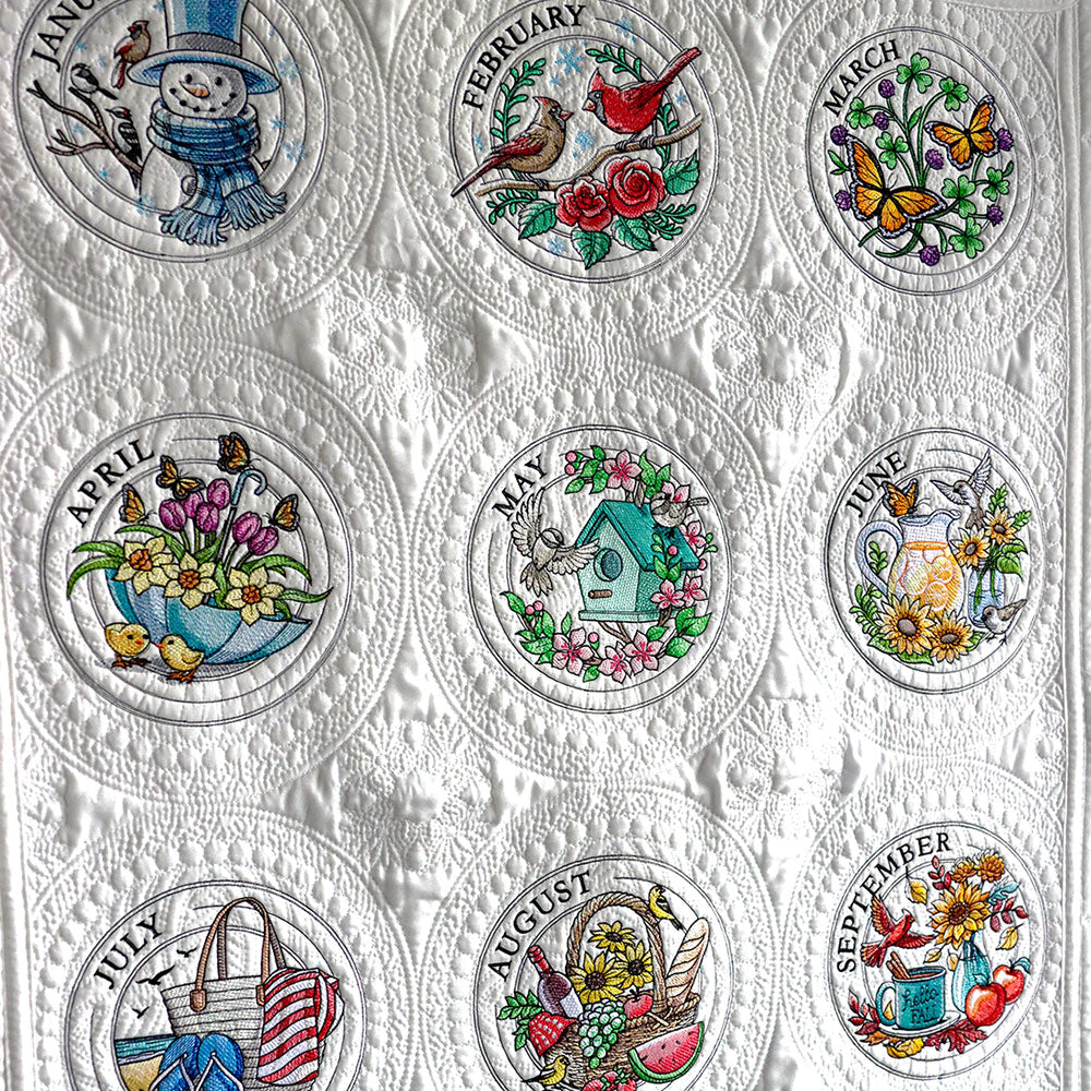 Stamps of the Month Design Pack