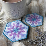 Color Theory Snowflake Coasters Design Pack