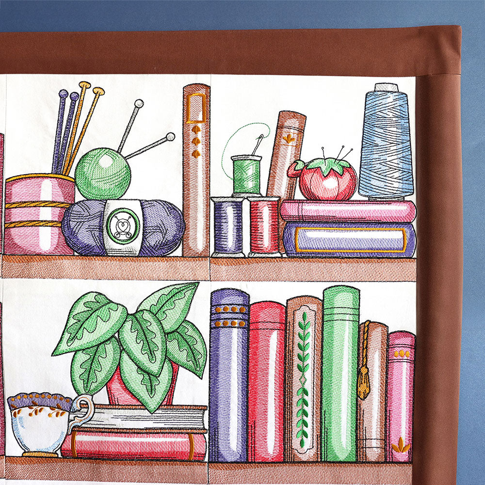 Build a Crafty Bookshelf Quilt Design Pack