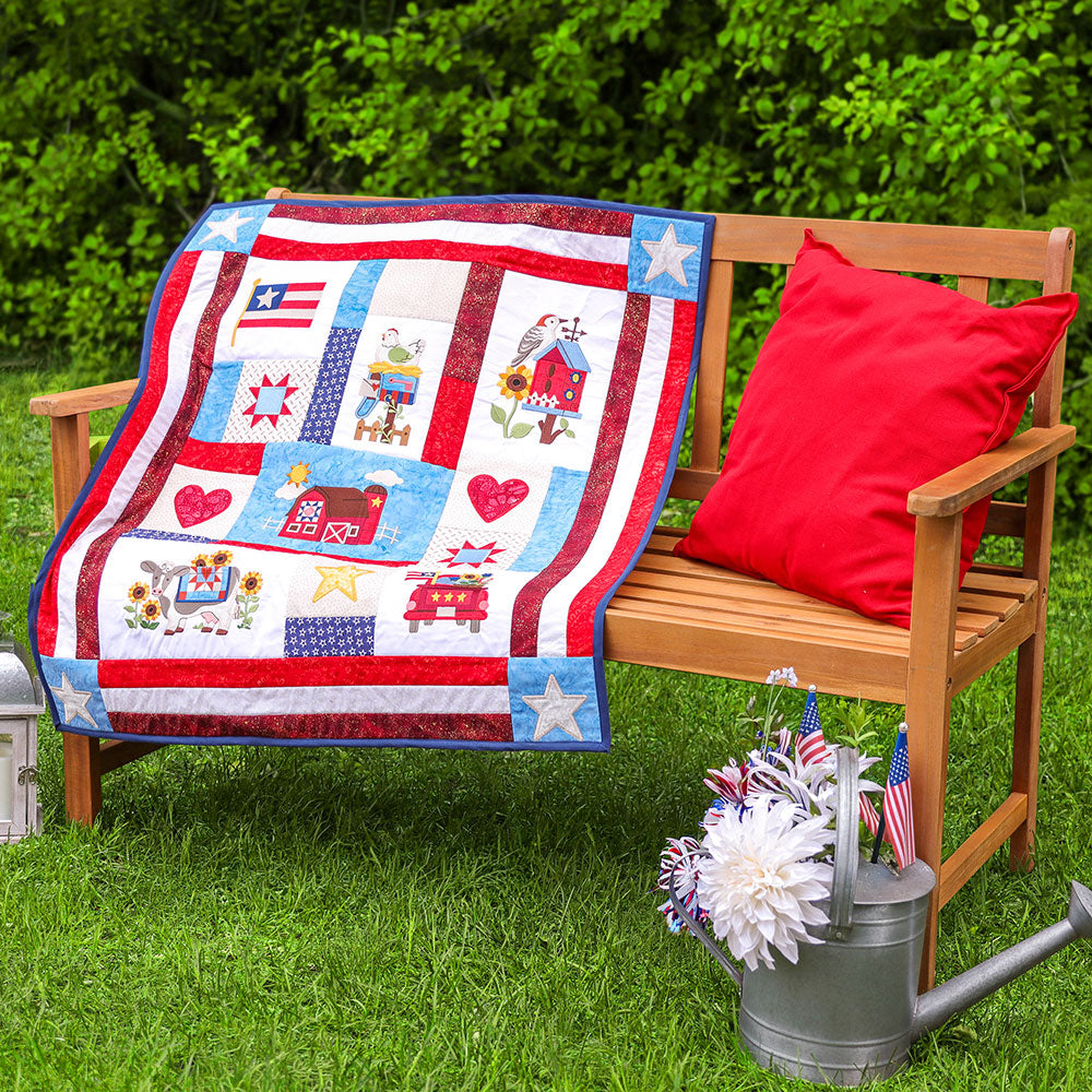 Primitive Americana (Heirloom Applique) Design Pack