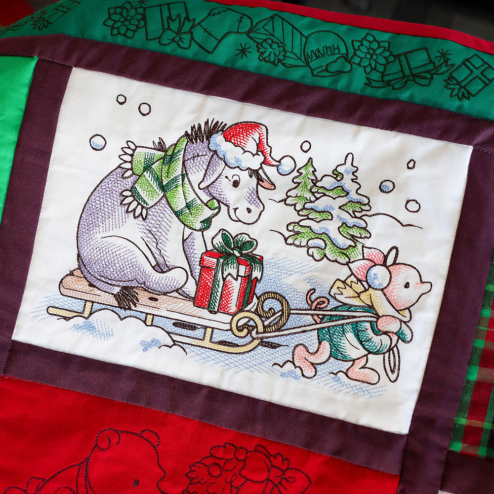 Pooh Bear and Friends at Christmas Design Pack