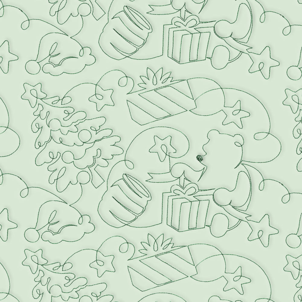 Pooh Bear and Friends at Christmas Design Pack