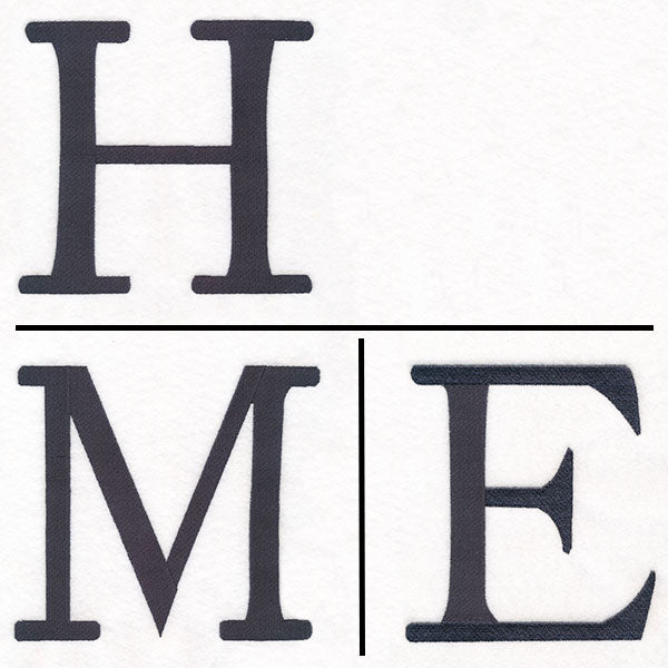 H-O-M-E Letters