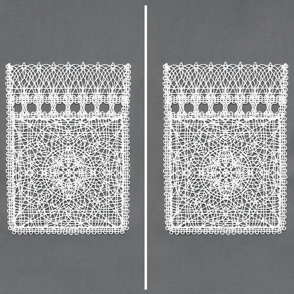 Fancy Drawstring Bag (Battenburg Lace)