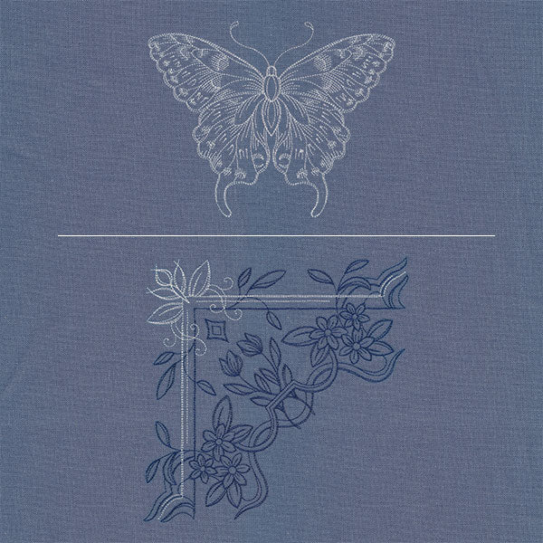 Delicate Dreams Butterfly Pillow Pair