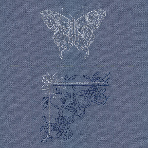 Delicate Dreams Butterfly Pillow Pair