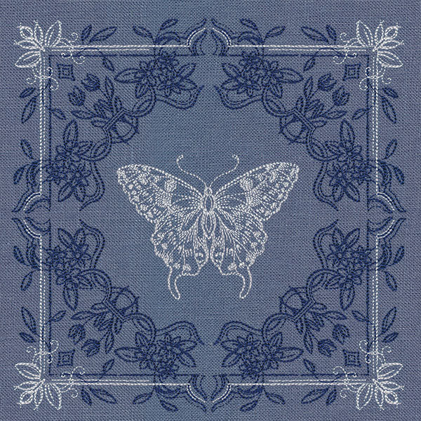 Delicate Dreams Butterfly Pillow Pair