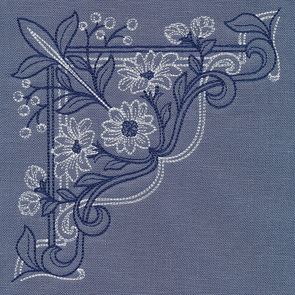 Sparrow & Flowers Pillow Pair