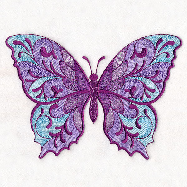 Butterfly & Flowers Pillow Pair