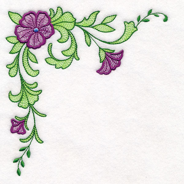 Butterfly & Flowers Pillow Pair