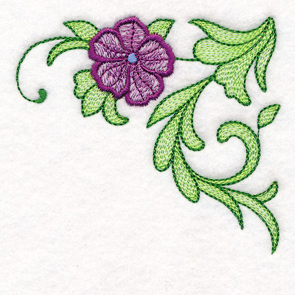 Butterfly & Flowers Pillow Pair