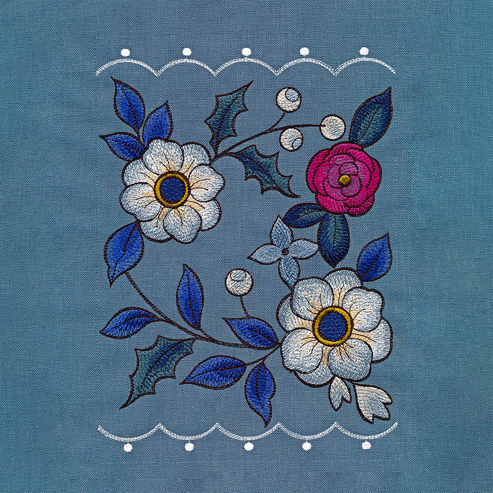 Winter Florals Table Runner Set