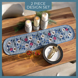 Winter Florals Table Runner Set