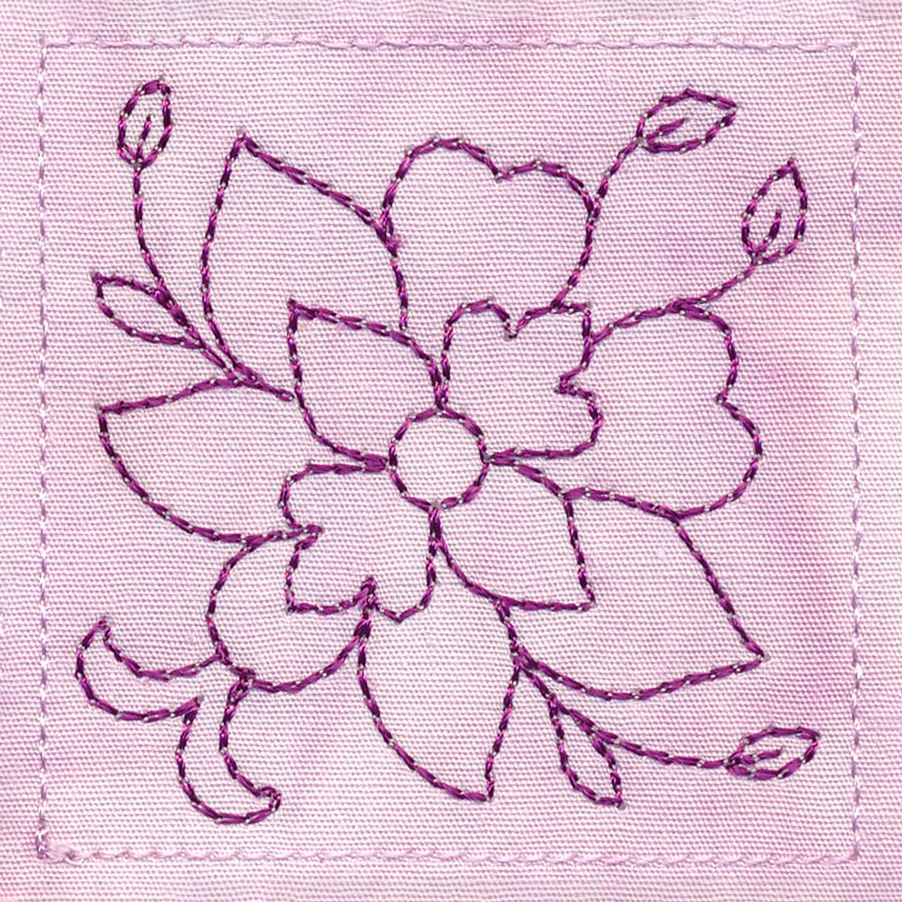 Butterfly and Blooms Quilt Block Set