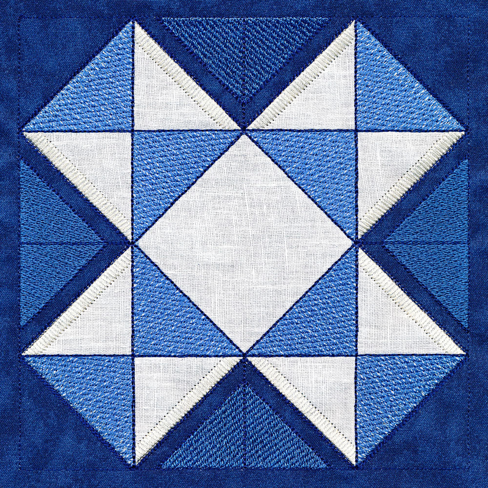 Americana Flag Panel Set (Applique)