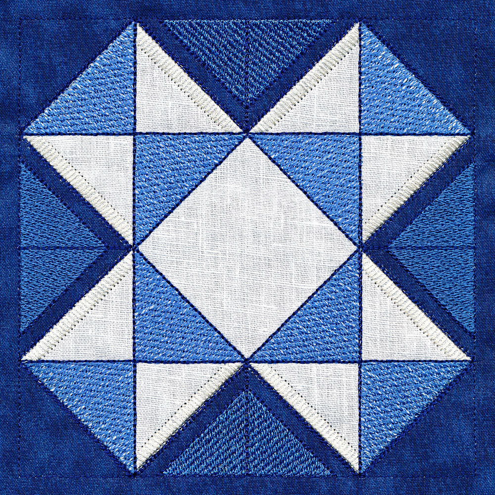 Americana Flag Panel Set (Applique)